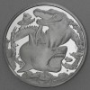 Silbermünze 1oz "Shark vs. Crocodile 2022" Apex Predators