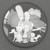 Silbermünze 1oz "Simpson Familie" 2021 The Simpsons (Tuvalu)