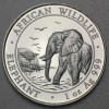 Silbermünze 1oz "Elefant" 2010 African Wildlife (Somalia)