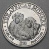 Silbermünze 1oz "Affe" 2000 The African Monkey (Somalia)