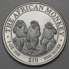 Silbermünze 1oz "Somalia Monkey 2001" 