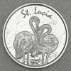 Silbermünze 1oz "Flamingos" 2018 Eastern Caribbean 8 (St. Lucia)