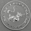 Silbermünze 1oz "The Yellow Snake" 2020 Celestial Animals (Niue)