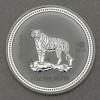 Silbermünze 1oz "Tiger" 2010 Lunar I – Year of the Tiger 19% (Australien)