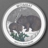 Silbermünze 1oz "Wombat" 2024 (koloriert) (Australien)