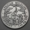 Silbermünze 1oz "Zambia Elefant" 2003 African Wildlife (Sambia)