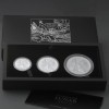 Silbermünze "2023 Hase" Lunar III Three-Coin Set 2oz +1oz +1/2oz - Polierte Platte