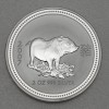 Silbermünze 2oz "Schwein" 2007 Lunar I – Year of the Pig (Australien)
