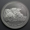 Silbermünze 2oz "2008 Maus" Lunar II 