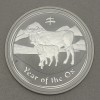 Silbermünze 2oz "Ochse" 2009 Lunar II – Year of the Ox (Australien)