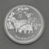 Silbermünze 2oz "Ziege" 2015 Lunar II – Year of the Goat (Australien)