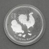 Silbermünze 2oz "Hahn" 2017 Lunar II – Year of the Rooster (Australien)