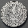 Silbermünze 2oz "Red Dragon of Wales" 2017 The Queen's Beasts (Großbritannien)