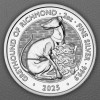 Silbermünze 2oz "Greyhound of Richmond" 2025 Royal Tudor Beasts (Großbritannien)