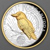 Silbermünze 2oz "Kookaburra" 2025 (PP/HR/vergoldet) (Australien)