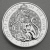 Silbermünze 2oz "Lion of England" 2022 Royal Tudor Beasts diff. (Großbritannien)