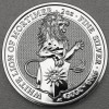 Silbermünze 2oz "White Lion of Mortimer" 2020 The Queen's Beasts (Großbritannien)