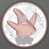 Silbermünze 2oz "Patrick Star" 2025 (PP/rosévergoldet) (Tuvalu)