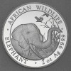 Silbermünze 2oz "Elefant" 2018 African Wildlife (Somalia)