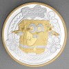 Silbermünze 2oz "SpongeBob Schwammkopf" 2024 (vergoldet) (Tuvalu)