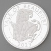 Silbermünze 2oz "Yale of Beaufort 2023" (PP) Royal Tudor Beasts Serie