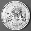 Silbermünze 2oz " Smilodon Säbelzahntiger" 2023 "Ice Age"