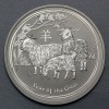 Silbermünze 5oz "Ziege" 2015 Lunar II – Year of the Goat (Australien)