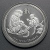 Silbermünze 5oz "Affe" 2016 Lunar II – Year of the Monkey (Australien)
