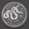 Silbermünze 5oz "Schlange" 2013 Lunar II – Year of the Snake (Australien)