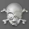 Silbermünze 5oz "Treasure Island Skull" 2022 Barbados