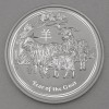 Silbermünze 5oz "Ziege" 2015 Lunar II – Year of the Goat 19% (Australien)
