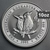 Silbermünze 10oz "Kookaburra" 2001 (Australien)
