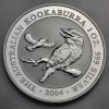 Silbermünze 1oz "Kookaburra" 2004 (Australien)