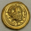 Flussgold-Medaille 2020 "Burg Breisach Rheingold" 