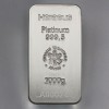 Platinbarren 1000g Heraeus (999,5 Pt) 