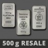 Platinbarren 500g (Resale) 