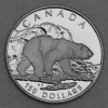 Platinmünze 1/2oz "Polar Bear" 1990 Wildlife Canada (Kanada)