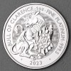 Platinmünze 1oz "Bull of Clarence 2023" Royal Tudor Beasts Serie