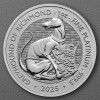 Platinmünze 1oz "Greyhound of Richmond" 2025 Royal Tudor Beasts (Großbritannien)