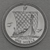 Platinmünze 1oz "Noble - Wikinger" (diff.) Isle of Man