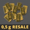 Goldbarren 0,5g "Resale" (div.Hersteller) 