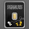 Goldbarren 0,5g "Snoopy" geprägt Blister Peanuts® 75th Anniversary