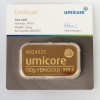 Goldbarren 100g UMICORE/Blister m. Zertifikat 