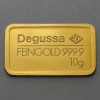 Goldbarren 10g DEGUSSA, "Resale" 