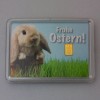 Goldbarren 1g "Osterhase/Frohe Ostern" (Motivbox) 