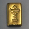 Goldbarren 250g DEGUSSA, "Resale" 