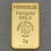 Goldbarren 2g HERAEUS - "Resale" 