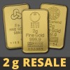 Goldbarren 2g "Resale" (div. Hersteller) 