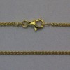 Goldkette 585er/42 cm "Zopf-Form" (14 kt GG) 