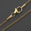 Goldkette 585er/50 cm "Zopf-Form" (14 kt GG) 